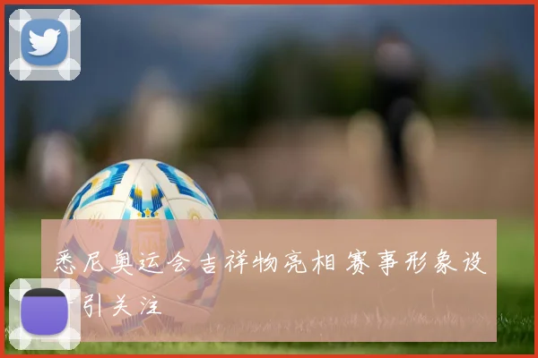 悉尼奥运会吉祥物亮相 赛事形象设计引关注